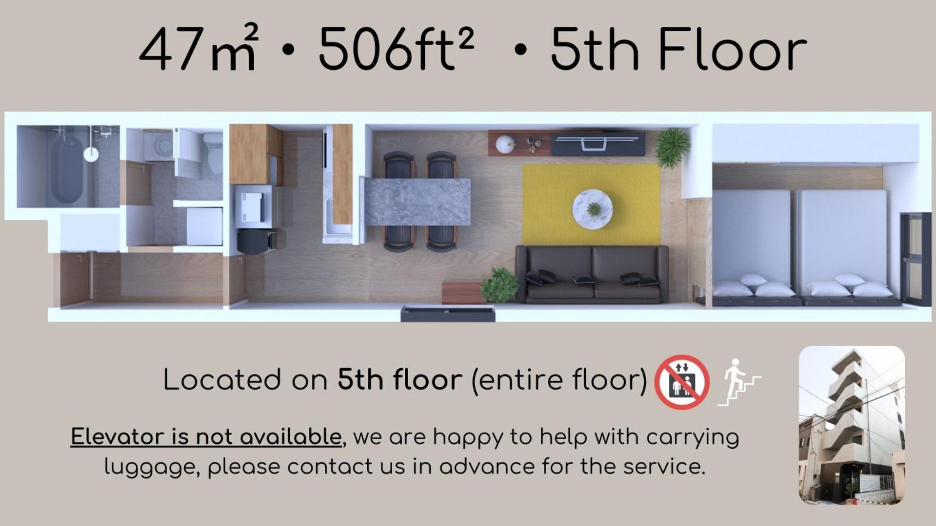 Seirai Asakusa Vacation Rental - 3 Minutes From Station Tokio Habitación foto
