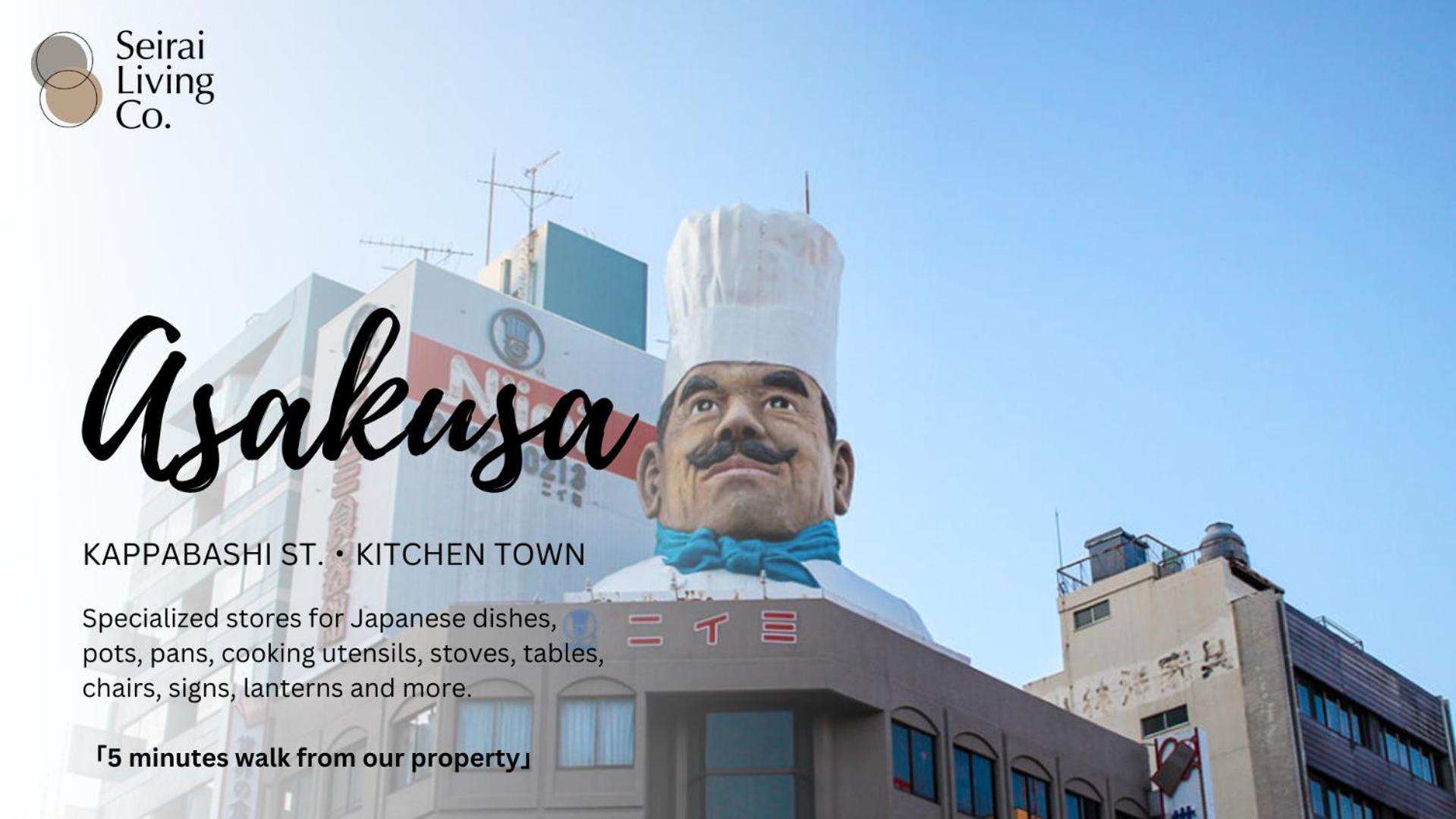Seirai Asakusa Vacation Rental - 3 Minutes From Station Tokio Exterior foto