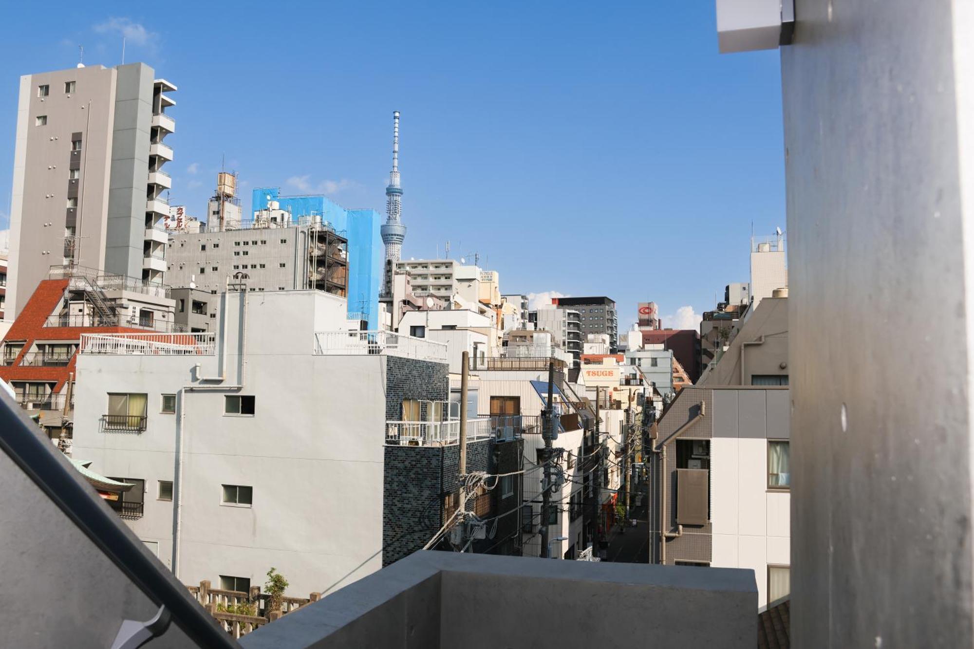 Seirai Asakusa Vacation Rental - 3 Minutes From Station Tokio Exterior foto
